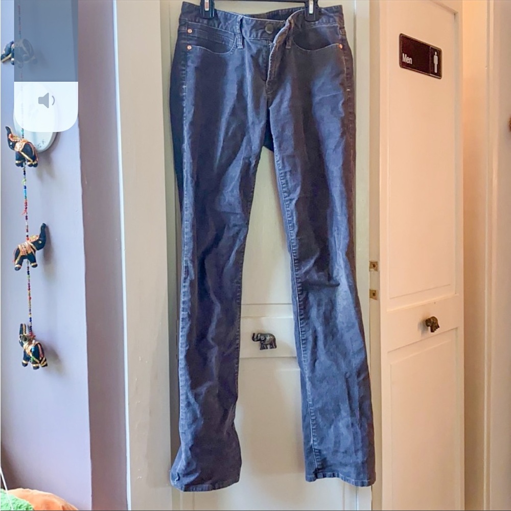 Gap straight leg corduroy pants